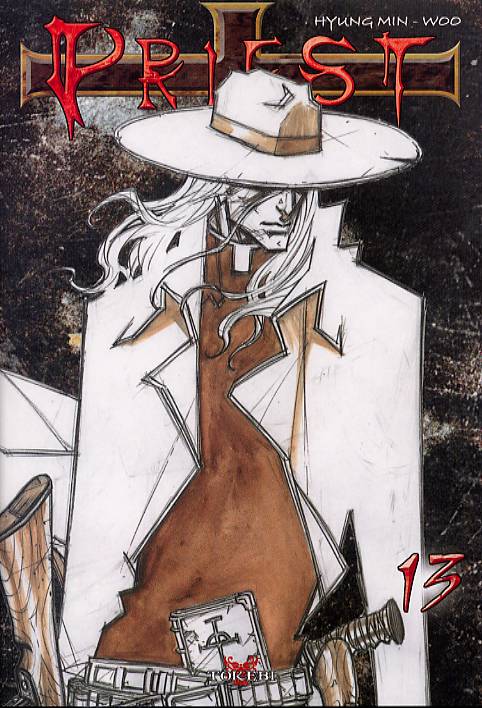 Priest 13 - Série Priest (Tokebi) par Min-Woo Hyung - Couverture