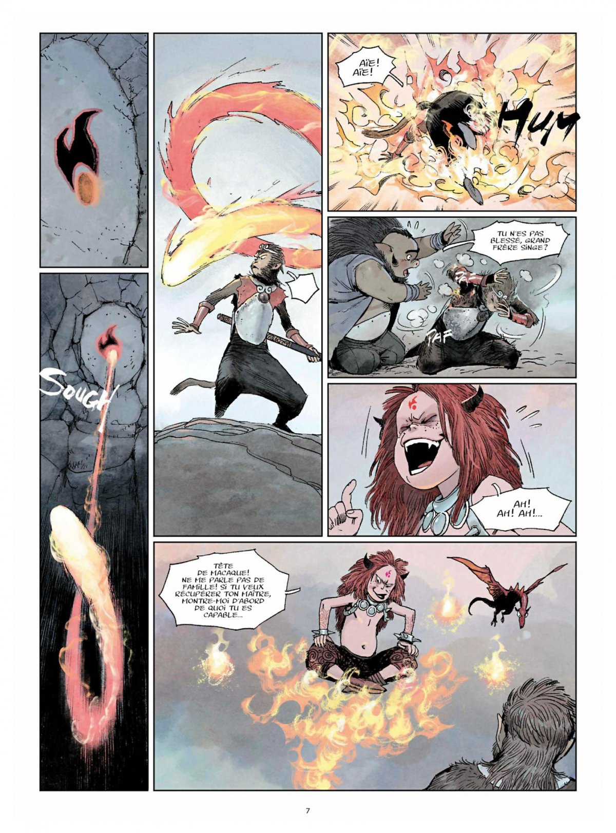 Monts flamboyants (Les) - Extrait 1