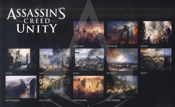 Calendrier 2015 Assassin's Creed - Extrait 1