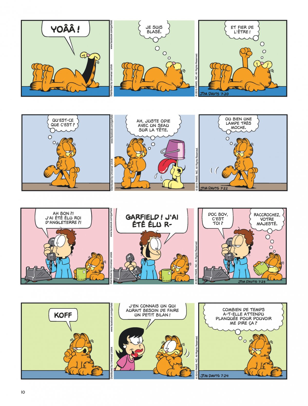 Garfield leur met la pâtée - Extrait 1