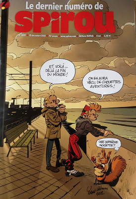 La fin du journal Spirou ?