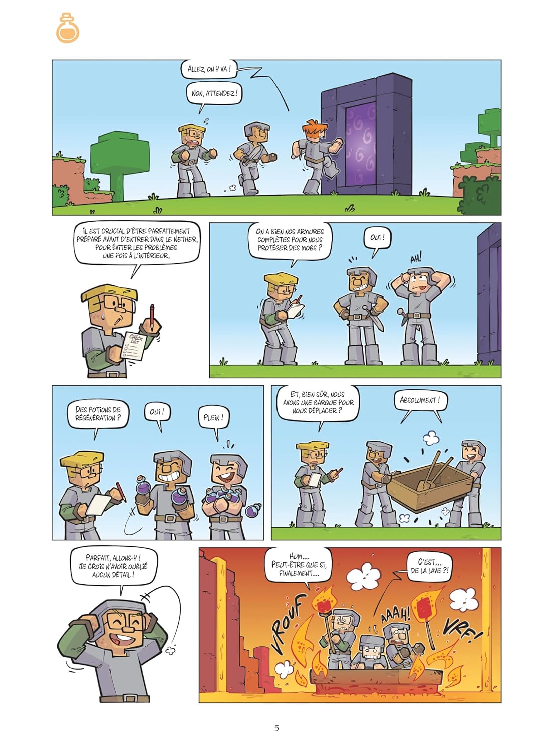 Nether farceur - Extrait 1