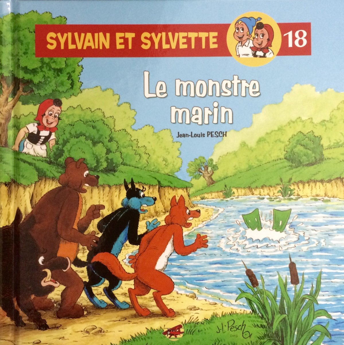 Monstre marin (Le) - Série Sylvain et Sylvette par Jean-Louis Pesch - Couverture