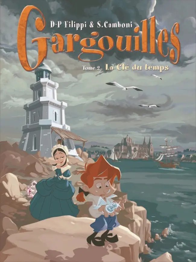 Clef du temps (La) - Série Gargouilles - 9782298040791