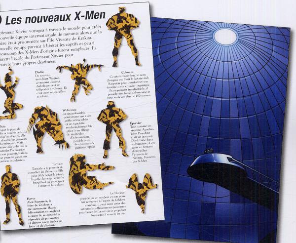 Livre de stickers réutilisables Marvel - Extrait 1