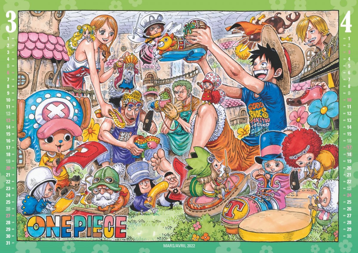 One Piece - Calendrier 2022 - Extrait 1
