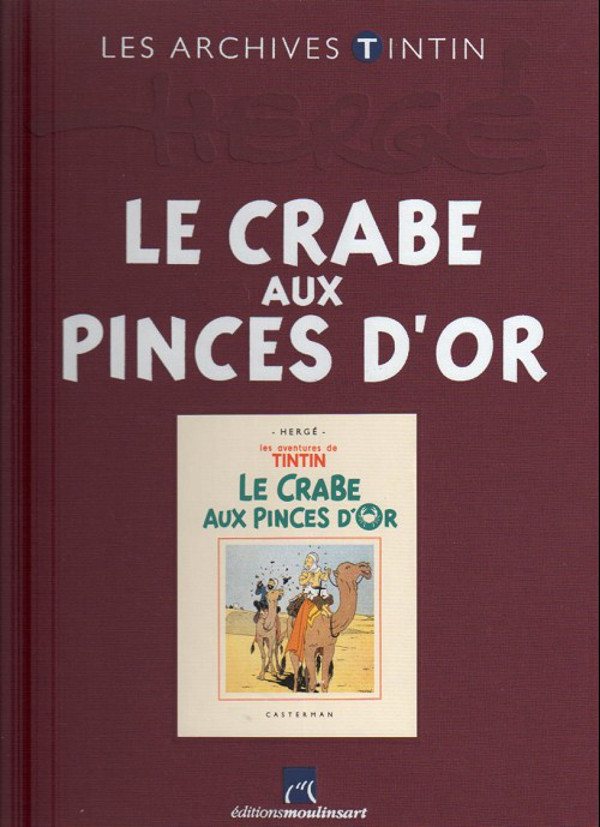 Crabe aux pinces d'or (Le) - Série Tintin (Les aventures de) - 9782874243134