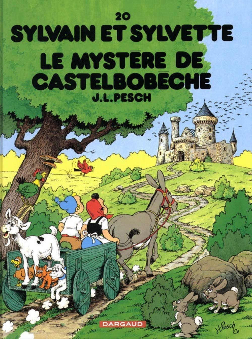 Mystère de Castelbobeche (Le) - Série Sylvain et Sylvette - 9782205056518