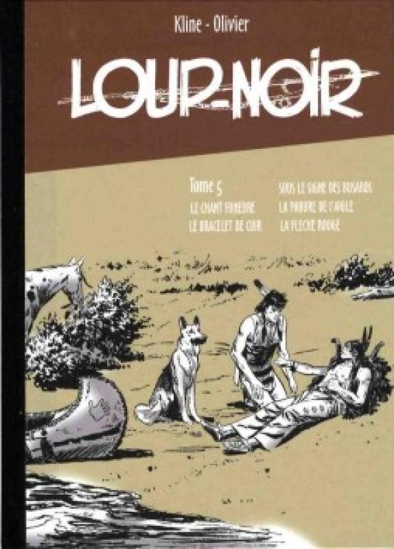 Chant funèbre (Le) - Série Loup Noir par Jean Ollivier / Maraud et Kline - Couverture