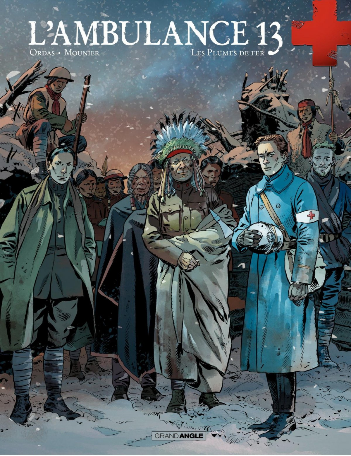 Plumes de fer (Les) - Série Ambulance 13 (L') - 9782818932117