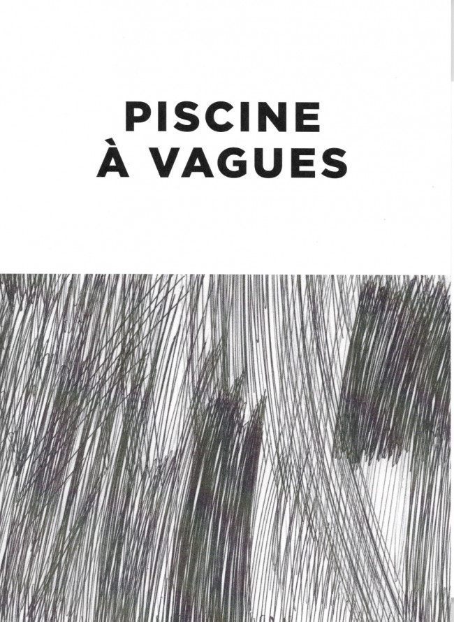 Piscine à vagues par Jimmy Beaulieu - Couverture