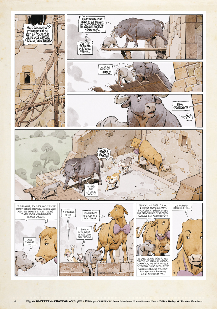 Château des animaux (Le) - Gazette 10 - Extrait 1