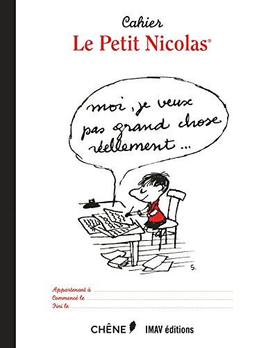 Cahier Le petit Nicolas