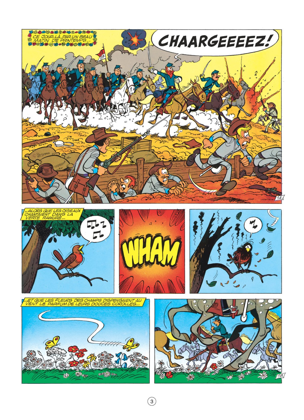 Bleus tournent cosaques (Les) - Extrait 1