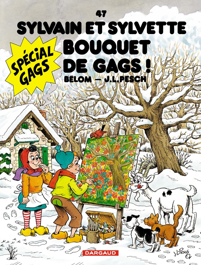 Bouquet de gags ! - Série Sylvain et Sylvette - 9782205054286