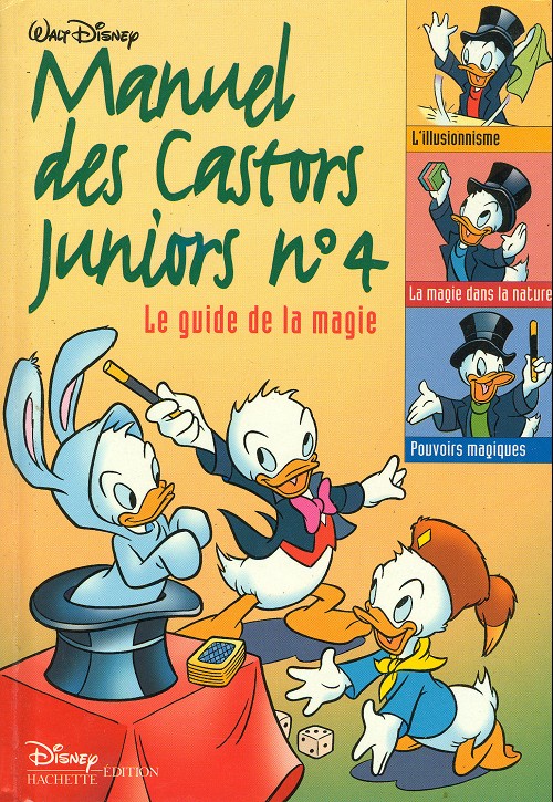 Guide de la magie (Le) - Série Manuel des Castors Juniors (2ème série) par Collectif Disney - Couverture
