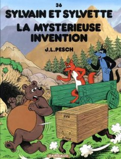 Mystérieuse invention (La) - Série Sylvain et Sylvette par Jean-Louis Pesch - Couverture