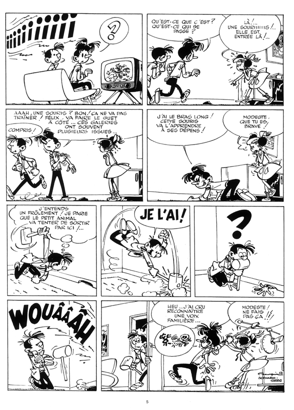 60 aventures de Modeste et Pompon - Extrait 1