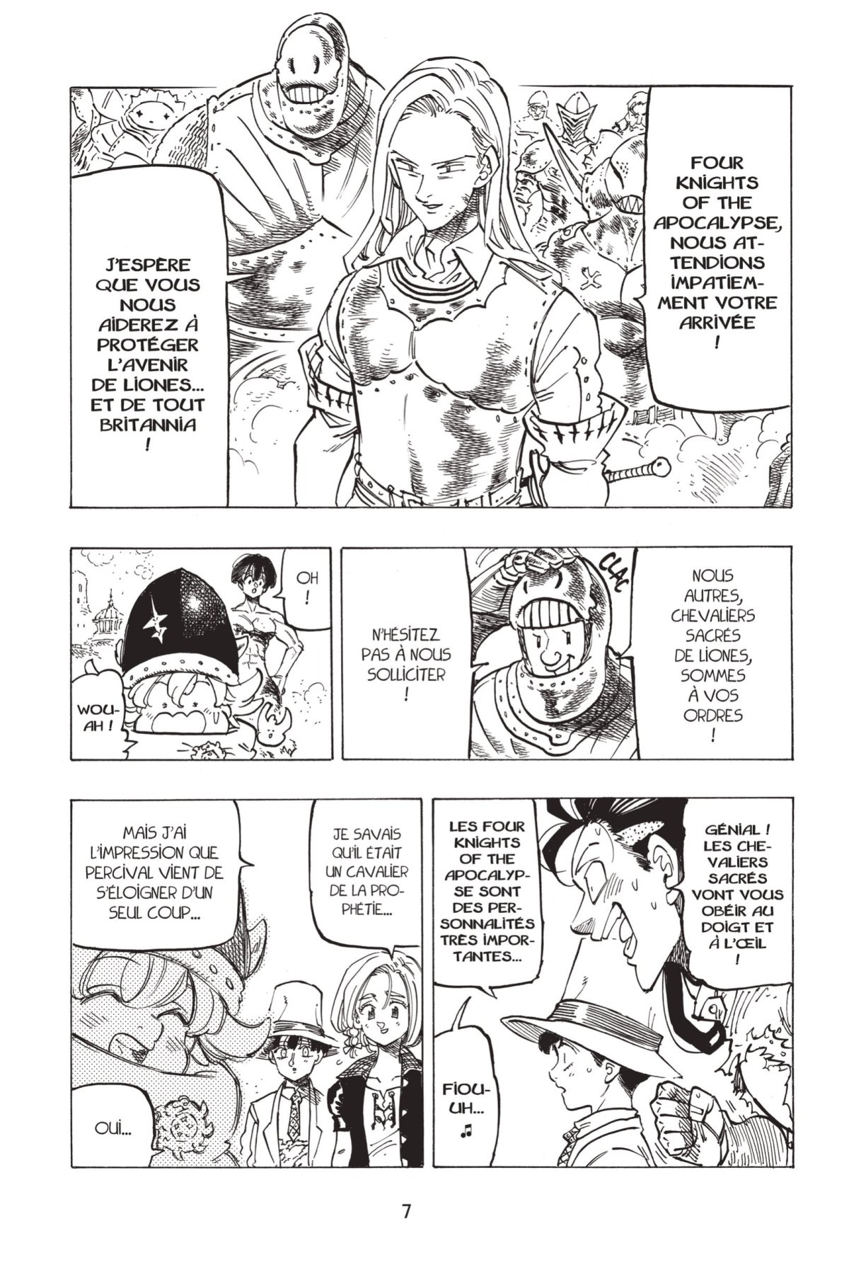 Four Knights of the Apocalypse 9 - Extrait 1