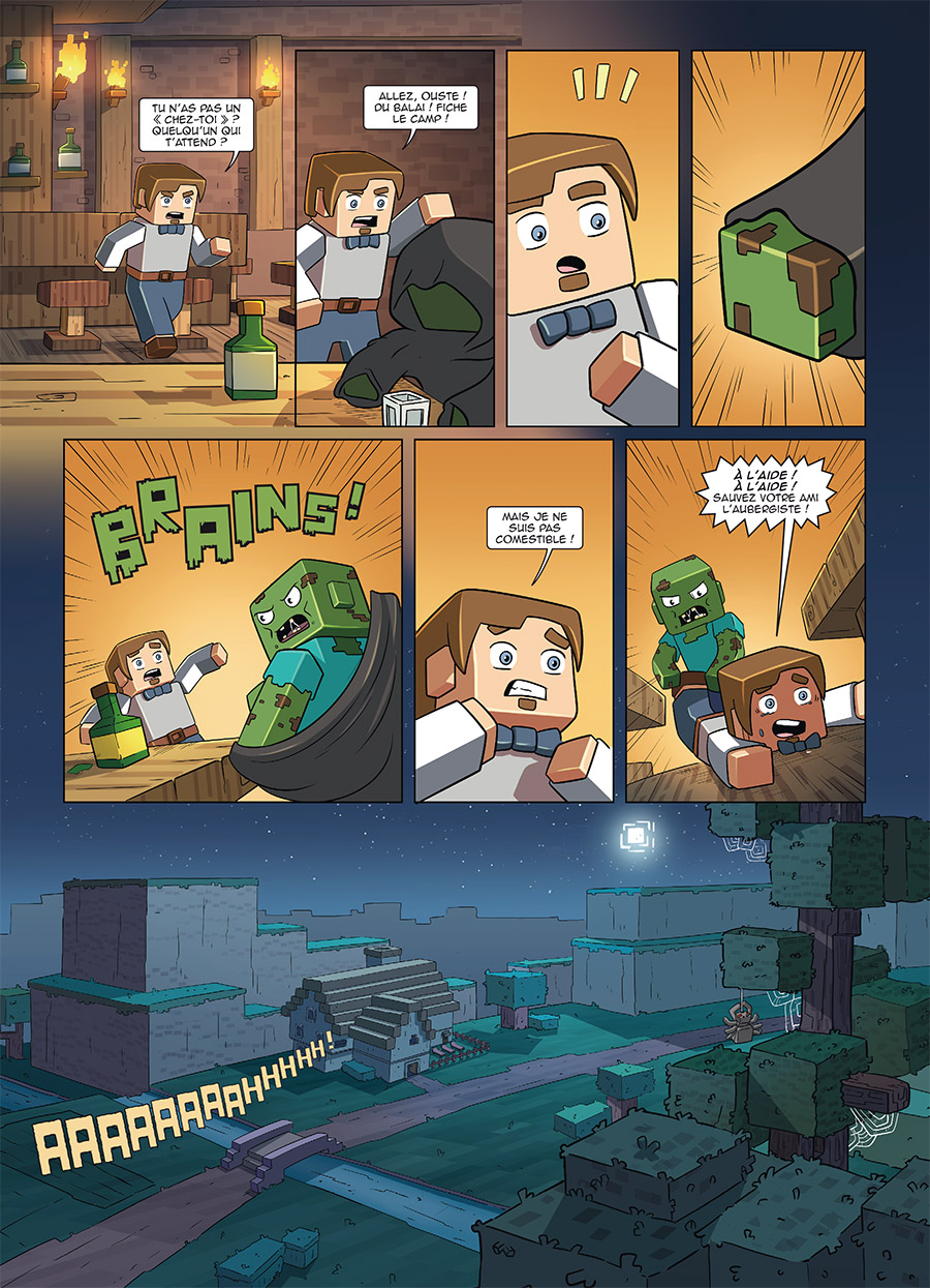 Manoir d'Herobrine (Le) - Extrait 1