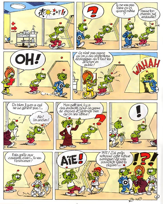 Galaxiens s'en vont en gags (Les) - Extrait 1