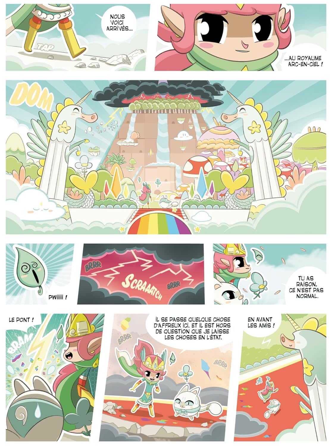 Calie et Kasskoo - Le royaume de haute rivière (La BD dont tu es le héros) - Extrait 1