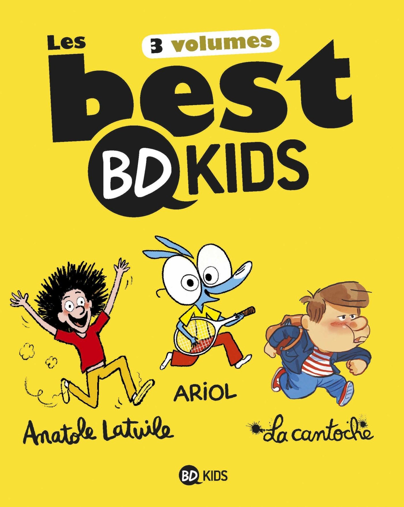 Coffret Ariol - Anatole Latuile - La cantoche par Olivier Muller, Anne Didier, Emmanuel Guibert, Nob, Clément Devaux et Marc Boutavant - Couverture