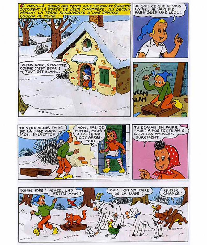 Partie de luge (La) - Extrait 1