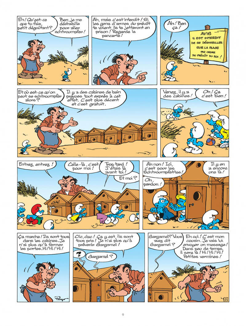 Schtroumpfs en vacances (Les) - Extrait 1