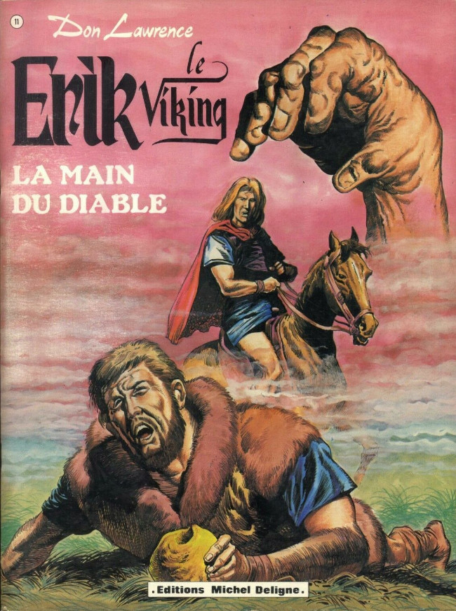 Main du Diable (La) - Série Erik le viking par Don Lawrence - Couverture