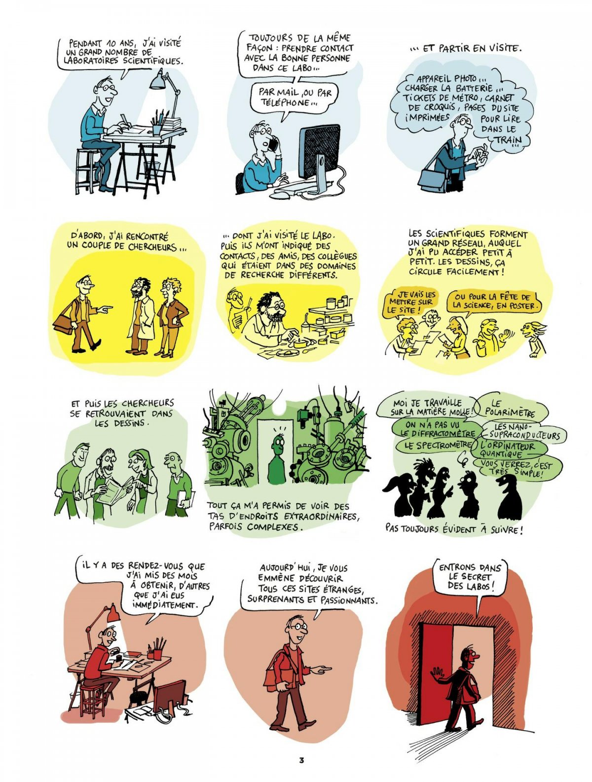 Secret des labos (Dans le) - Extrait 1