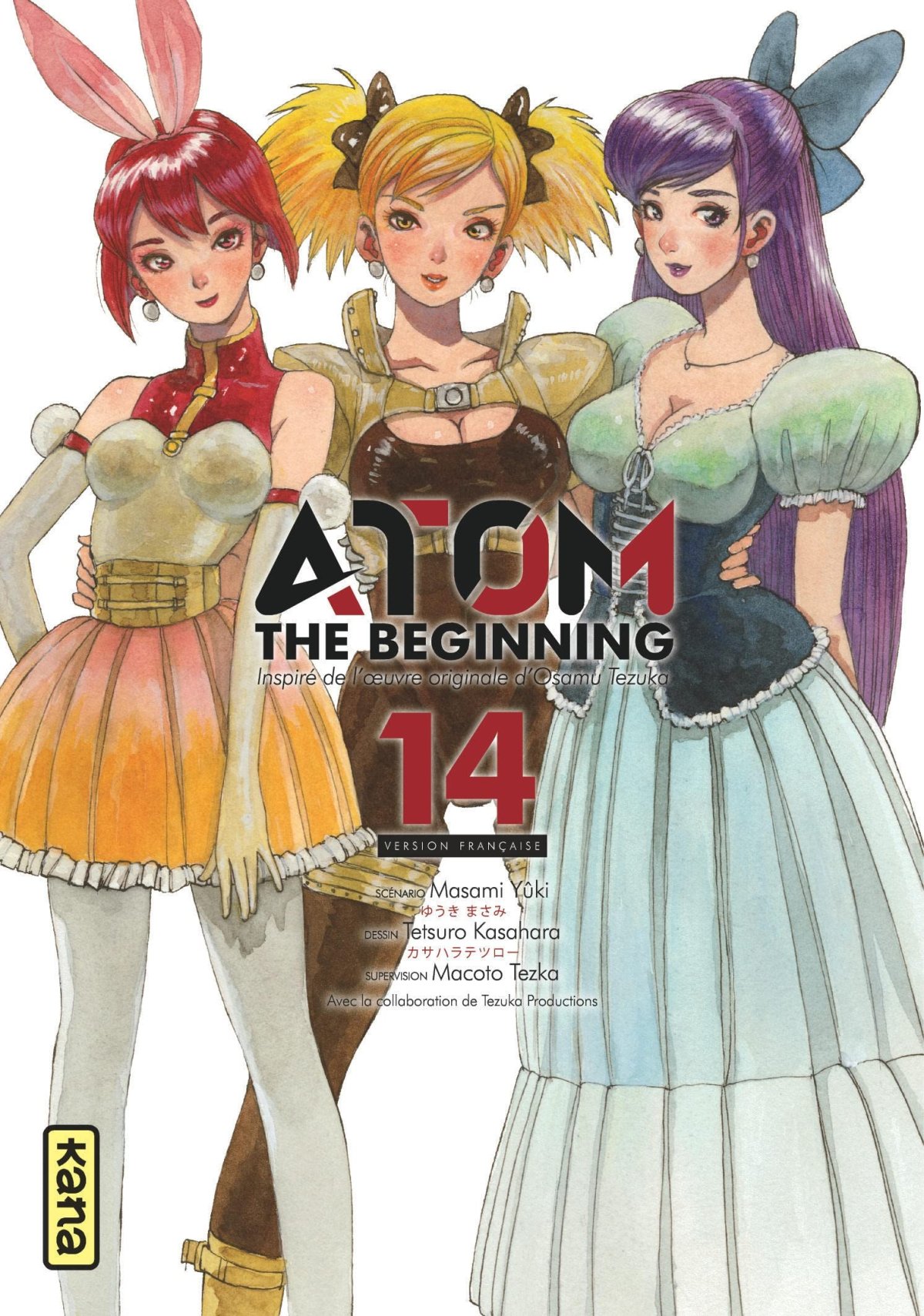 ATOM The Beginning 14 - Série ATOM the Beginning par Masami Yuuki, Tetsuroh Kasahara et Osamu Tezuka - Couverture