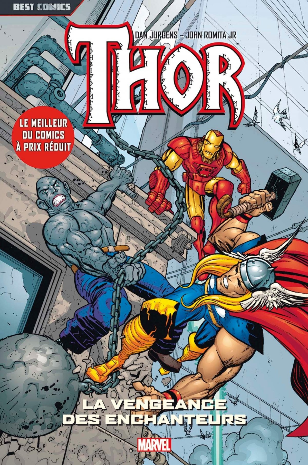 Vengeance des Enchanteurs (La) - Série Thor par Dan Jurgens, Mark Mckenna, Klaus Janson, Mike McKone, Lee Weeks et John Romita Junior - Couverture