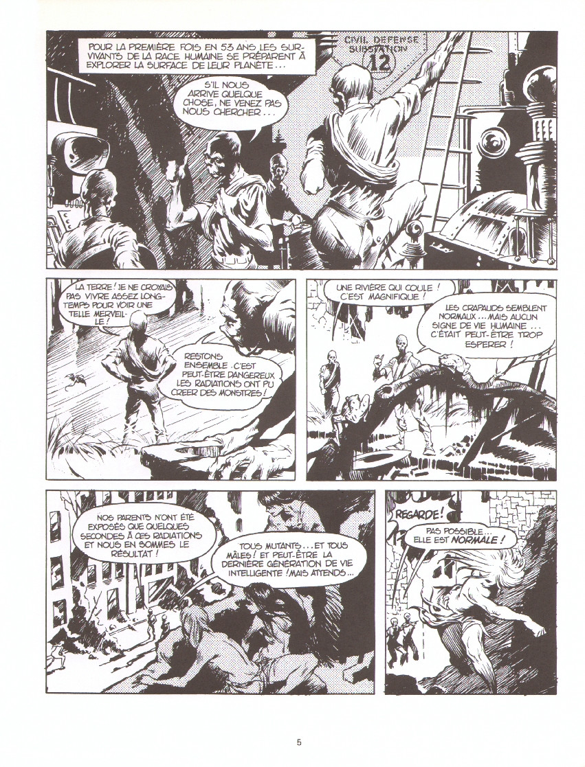 Mutants de Bernie Wrightson (Les) - Extrait 1