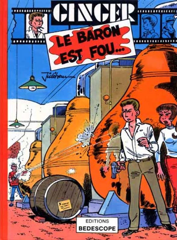 Baron est fou (Le) - Série Ginger par Jidéhem - Couverture