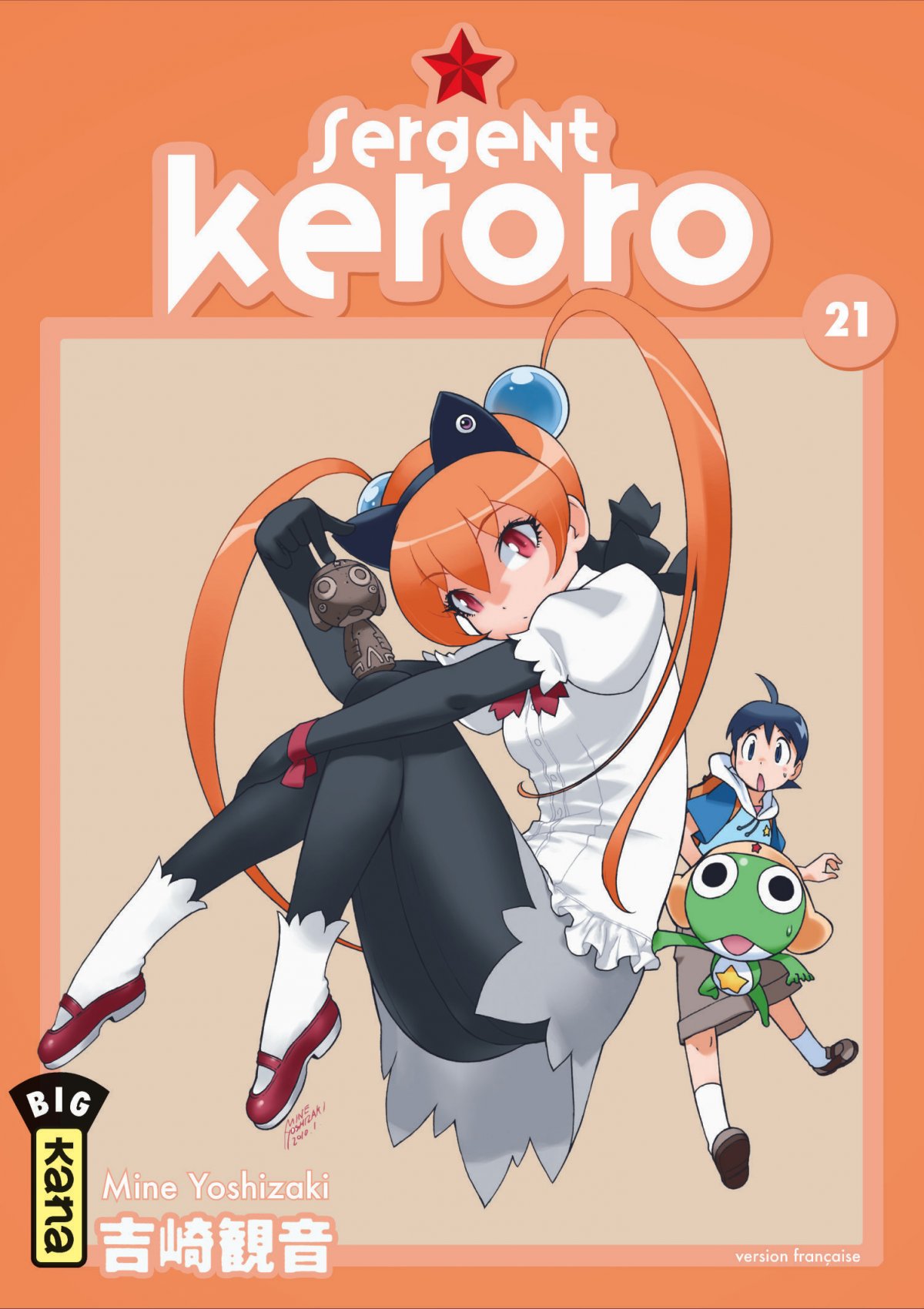 Sergent Keroro 21 - Série Sergent Keroro par Mine Yoshizaki - Couverture
