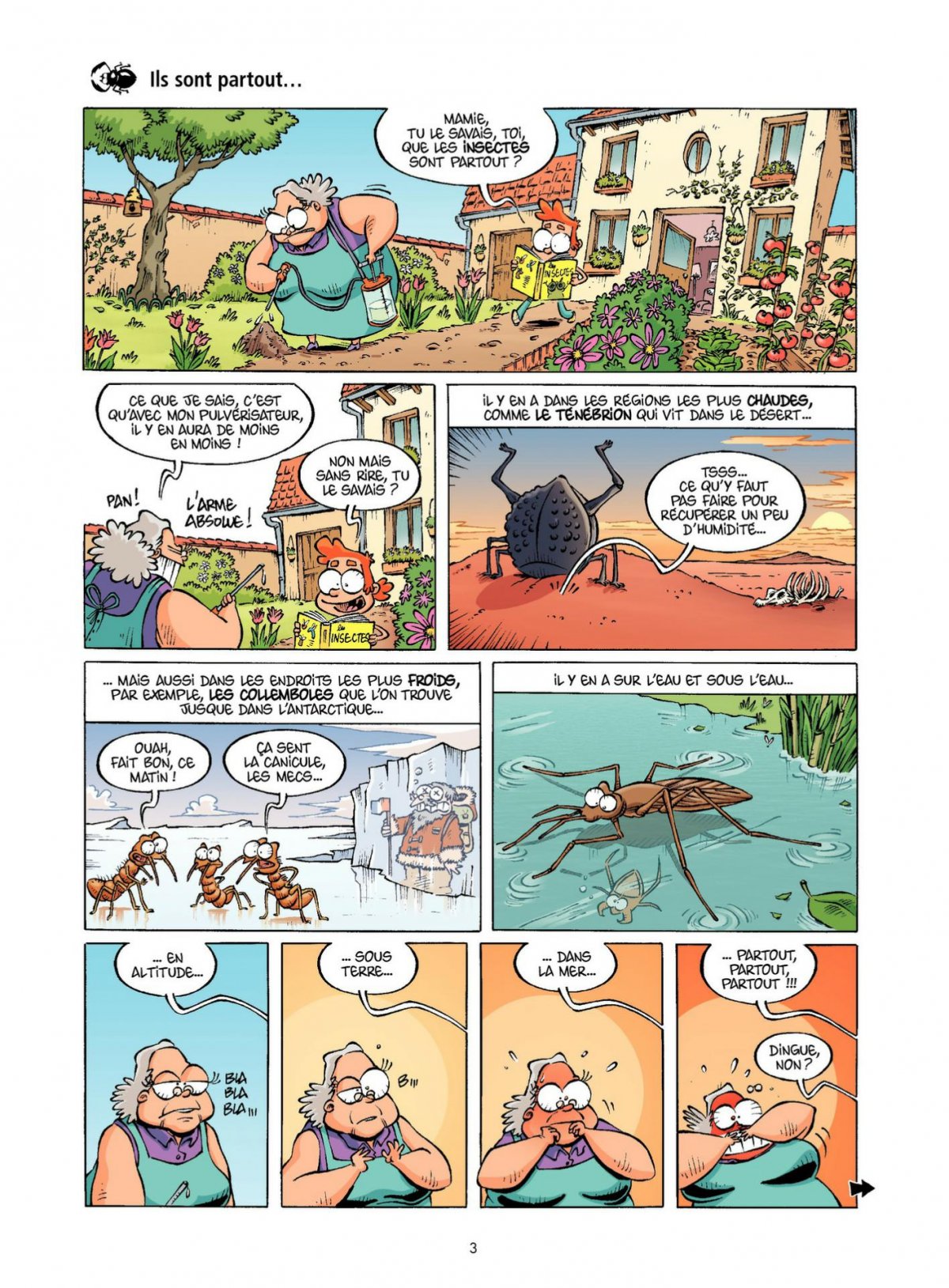 Insectes en BD (Les) 1 - Extrait 1