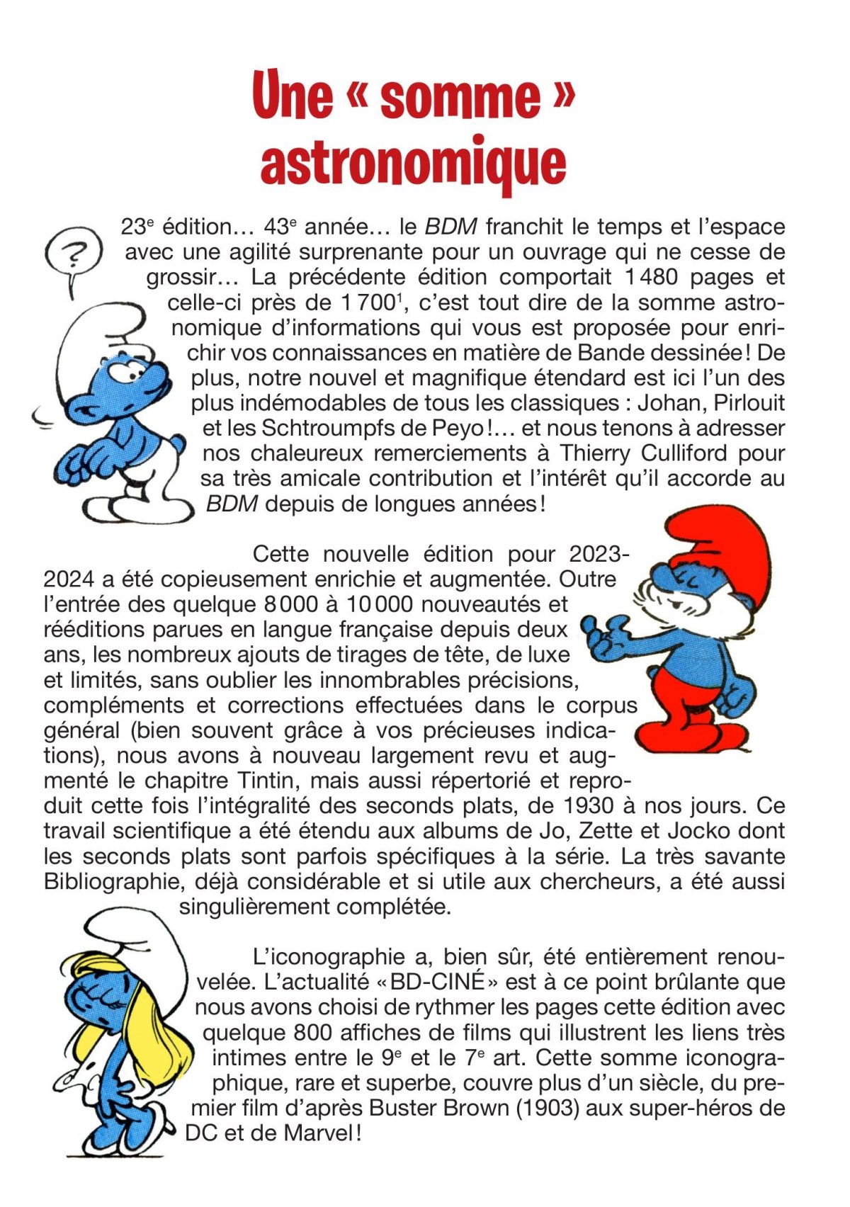 Trésors de la Bande Dessinée 2023-2024 - Extrait 1