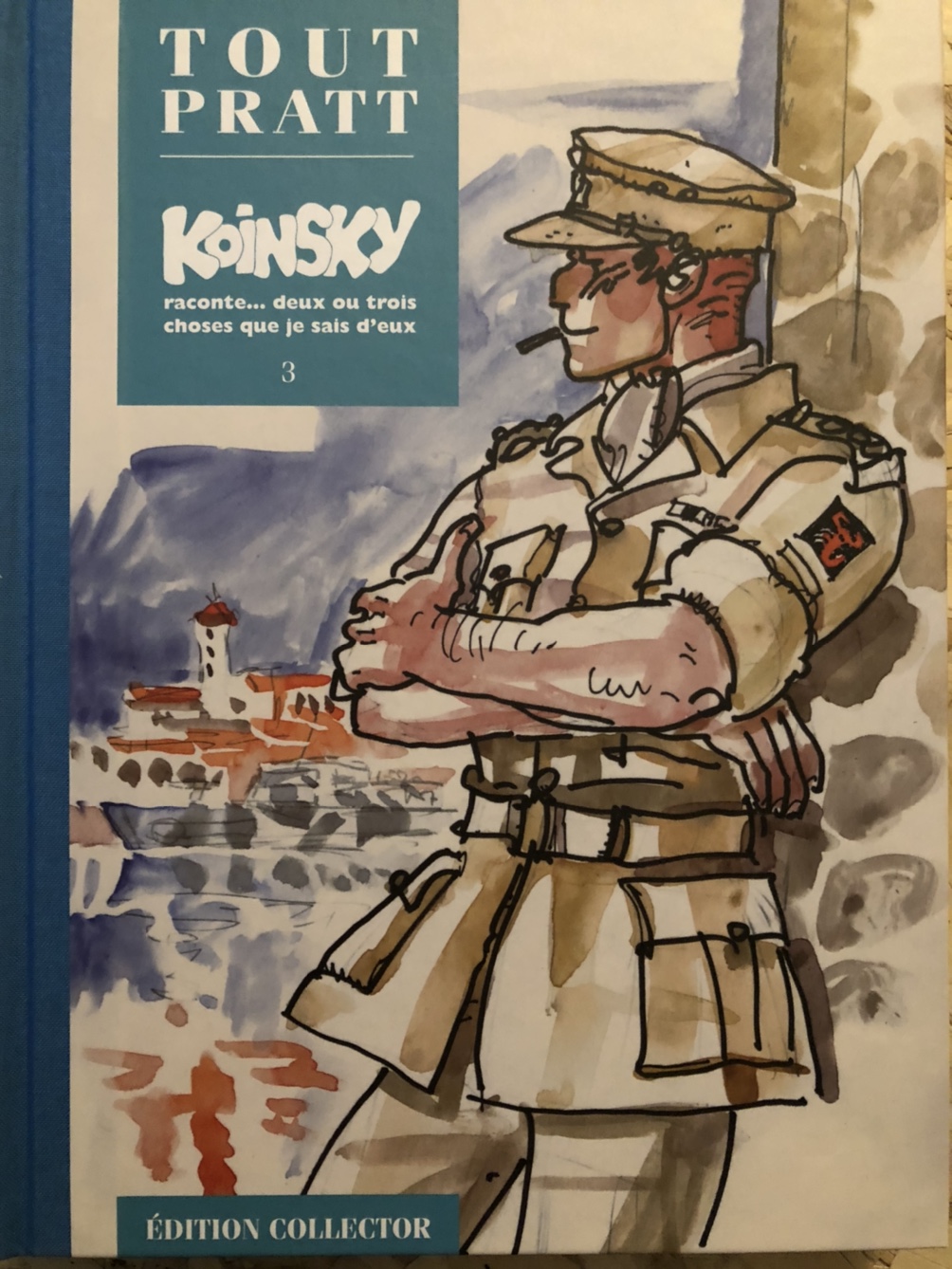 Koinsky raconte... deux ou trois chose que je sais d'eux3 - Série Tout Pratt par Hugo Pratt - Couverture