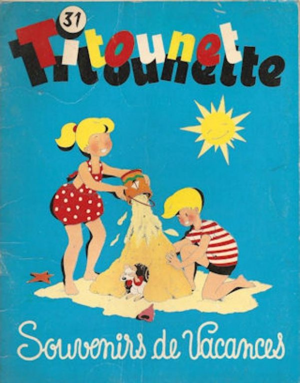 Souvenirs de vacances - Série Titounet et Titounette par Marie-Mad Bourdin - Couverture