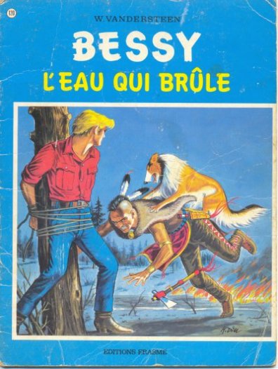L'eau qui brûle - Série Bessy par Willy Vandersteen - Couverture