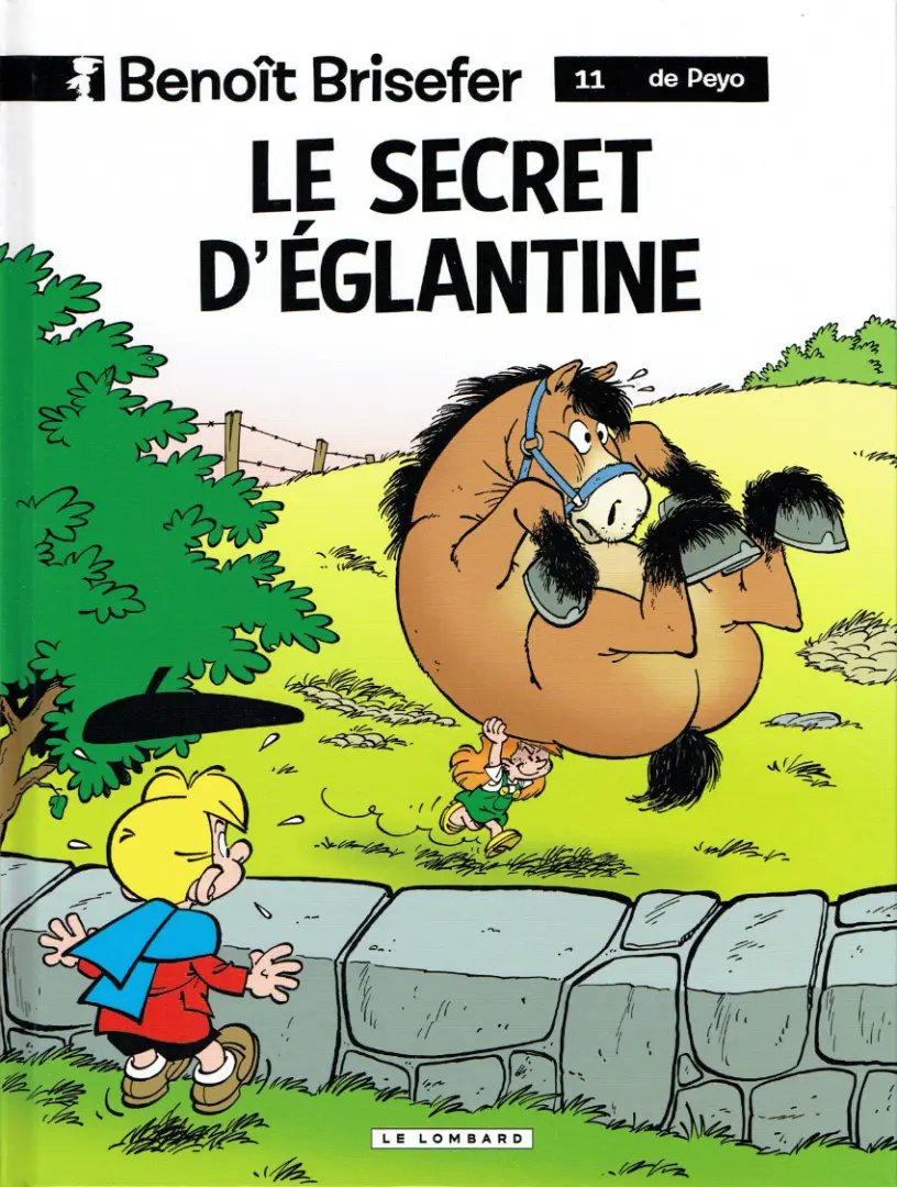 Secret d'Eglantine (Le) - Série Benoît Brisefer par Pascal Garray et Thierry Culliford - Couverture