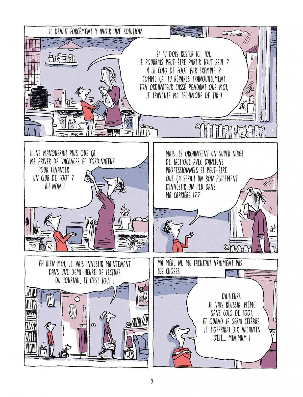 Toni se jette à l'eau - Extrait 1