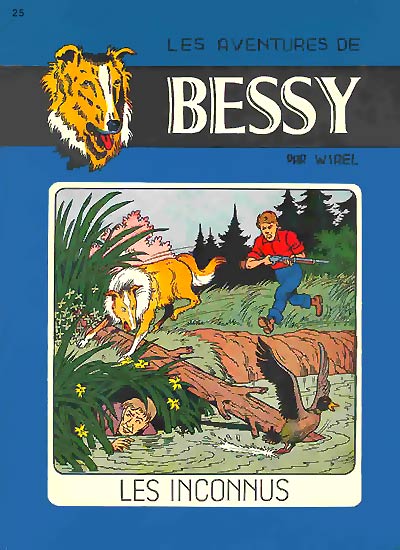 Les inconnus - Série Bessy par Willy Vandersteen - Couverture