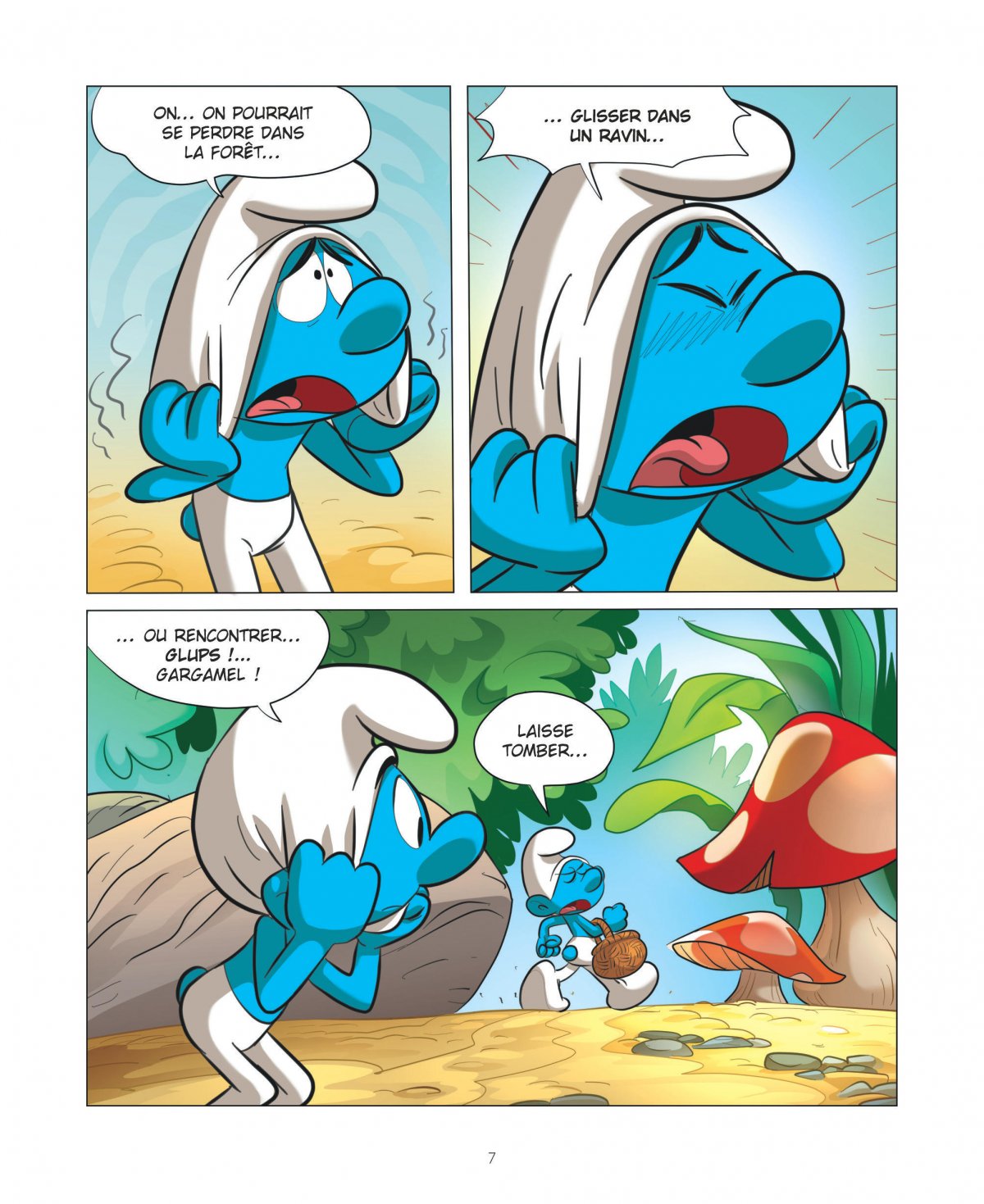 Schtroumpf qui avait peur du noir (Le) - Extrait 1