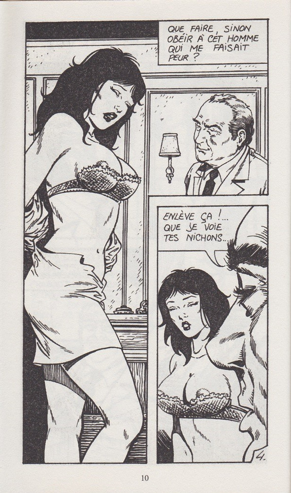 Serveuse dans un salon très spécial - Extrait 1