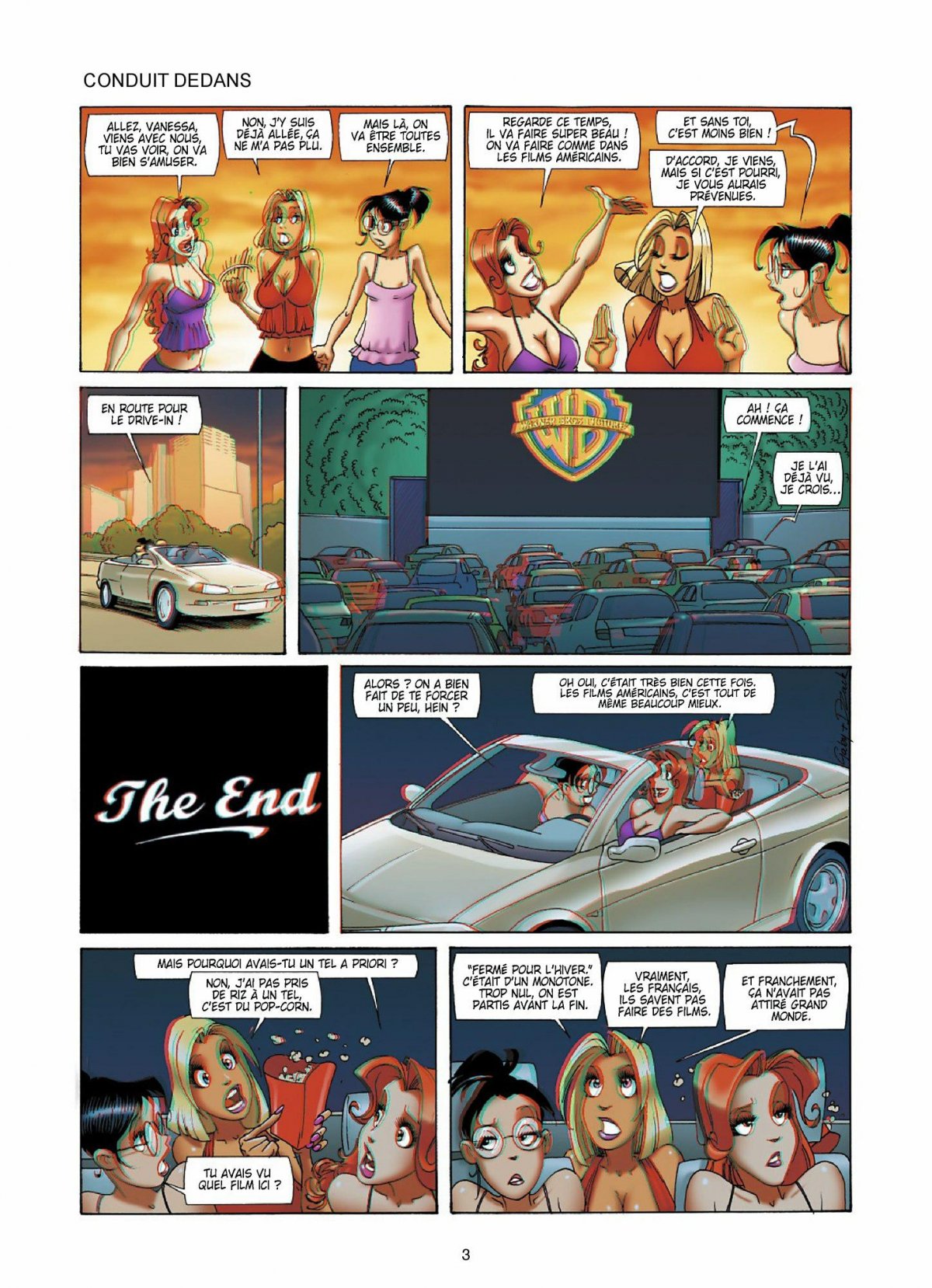 Les Blondes 3D 3 - Extrait 1