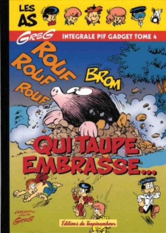 Qui taupe embrasse... - Série As (Les) par Michel Greg - Couverture