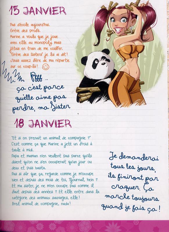 Journal intime (Mon) - Extrait 1