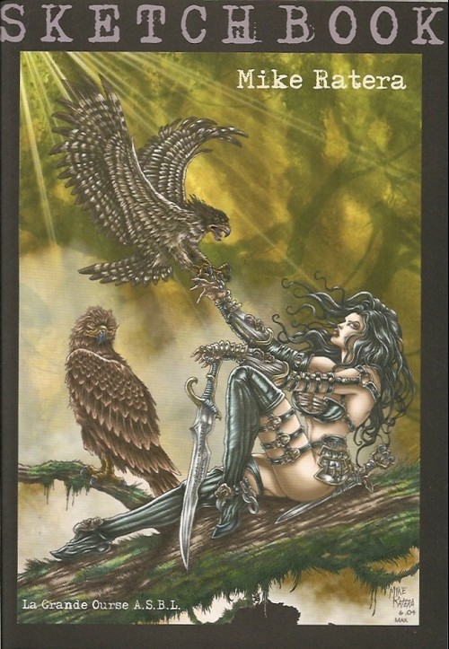 Sketchbook Mike Ratera / Giovanni Rigano par Mike Ratera et Giovanni Rigano - Couverture